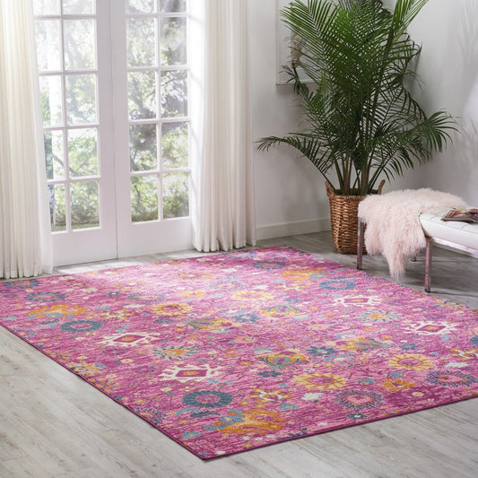 Nourison Passion PSN01 Fuschia Rug - Love-Rugs alternate image
