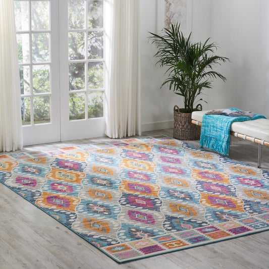 Nourison Passion PSN02 Multicolour Rug - Love-Rugs alternate image