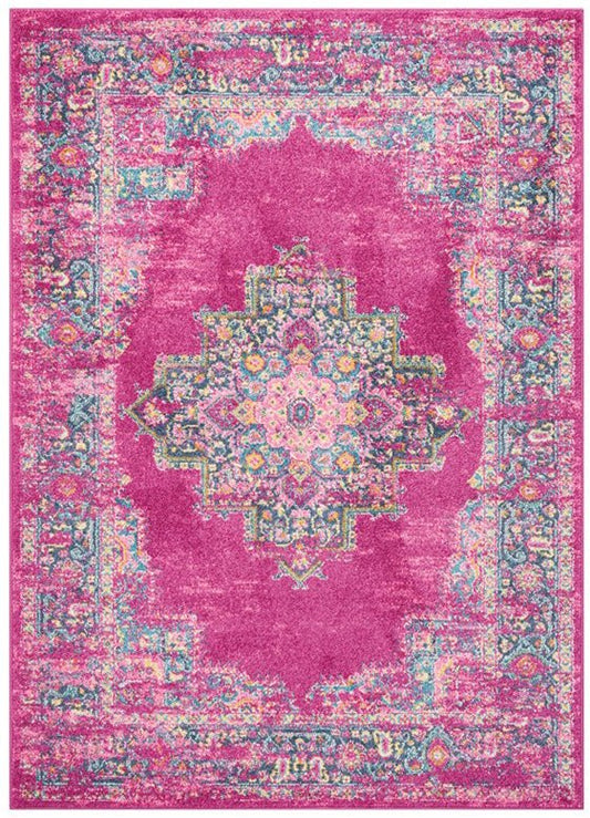 Nourison Passion PSN03 Fuschia Rug - Love-Rugs