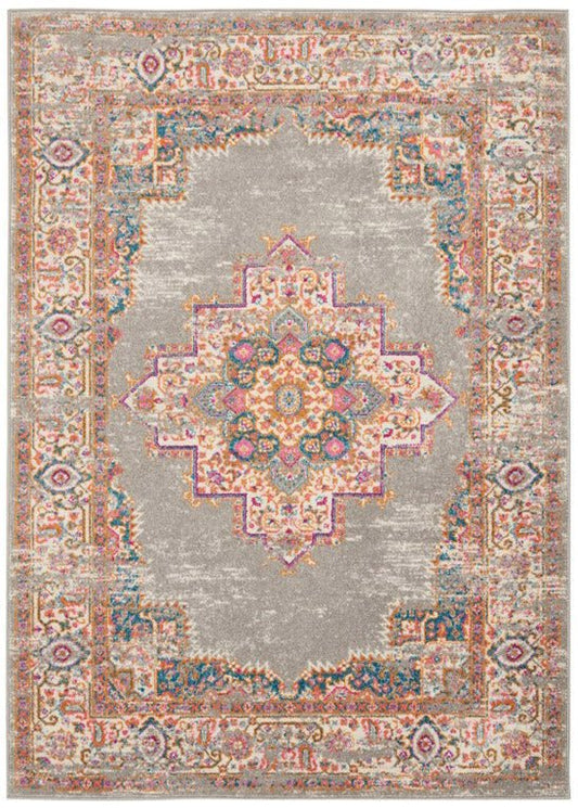Nourison Passion PSN03 Grey Rug - Love-Rugs