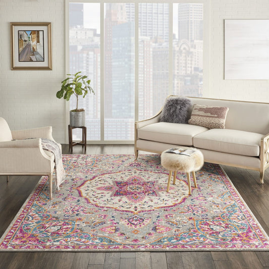 Nourison Passion PSN22 GREY MULTI Rug - Love-Rugs alternate image