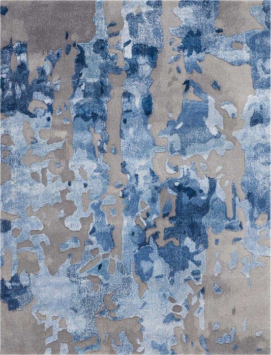 Nourison Prismatic PRS10 Blue Grey Rug - Love-Rugs alternate image