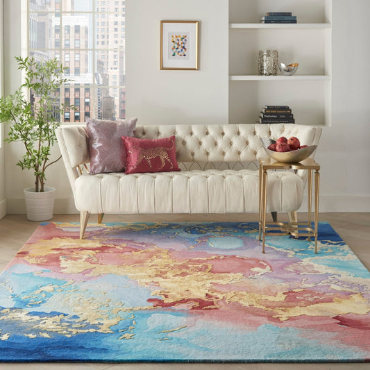 Nourison Prismatic PRS18 Multicolor Rug - Love-Rugs