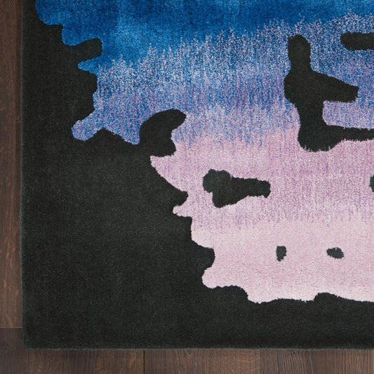 Nourison Prismatic PRS23 Black Multicolour Rug - Love-Rugs alternate image