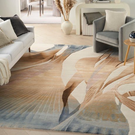 Nourison Prismatic PRS35 Sand Rug - Love-Rugs alternate image