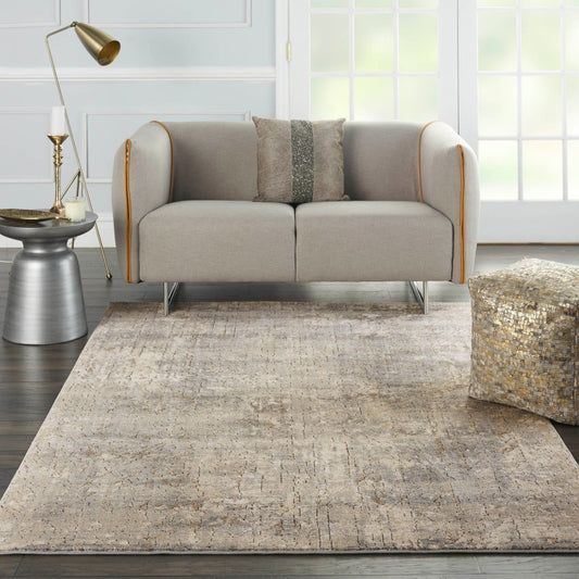 Nourison Quarry QUA03 Beige Grey Rug - Love-Rugs alternate image