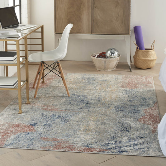 Nourison Quarry QUA10 Ivory Multi Rug - Love-Rugs alternate image