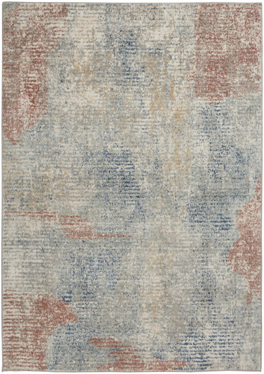 Nourison Quarry QUA10 Ivory Multi Rug - Love-Rugs