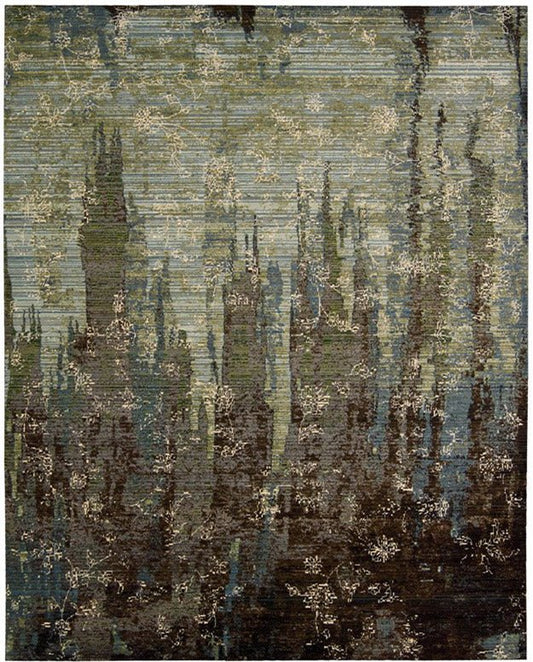 Nourison Rhapsody - RH006 Seaglass Rug - Love-Rugs alternate image