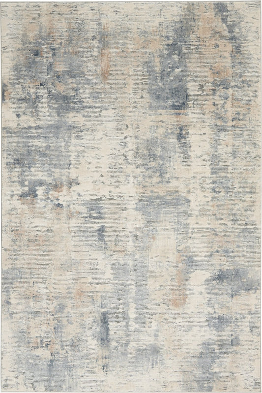 Nourison Rustic Textures RUS05 Beige / Grey Rug - Love-Rugs
