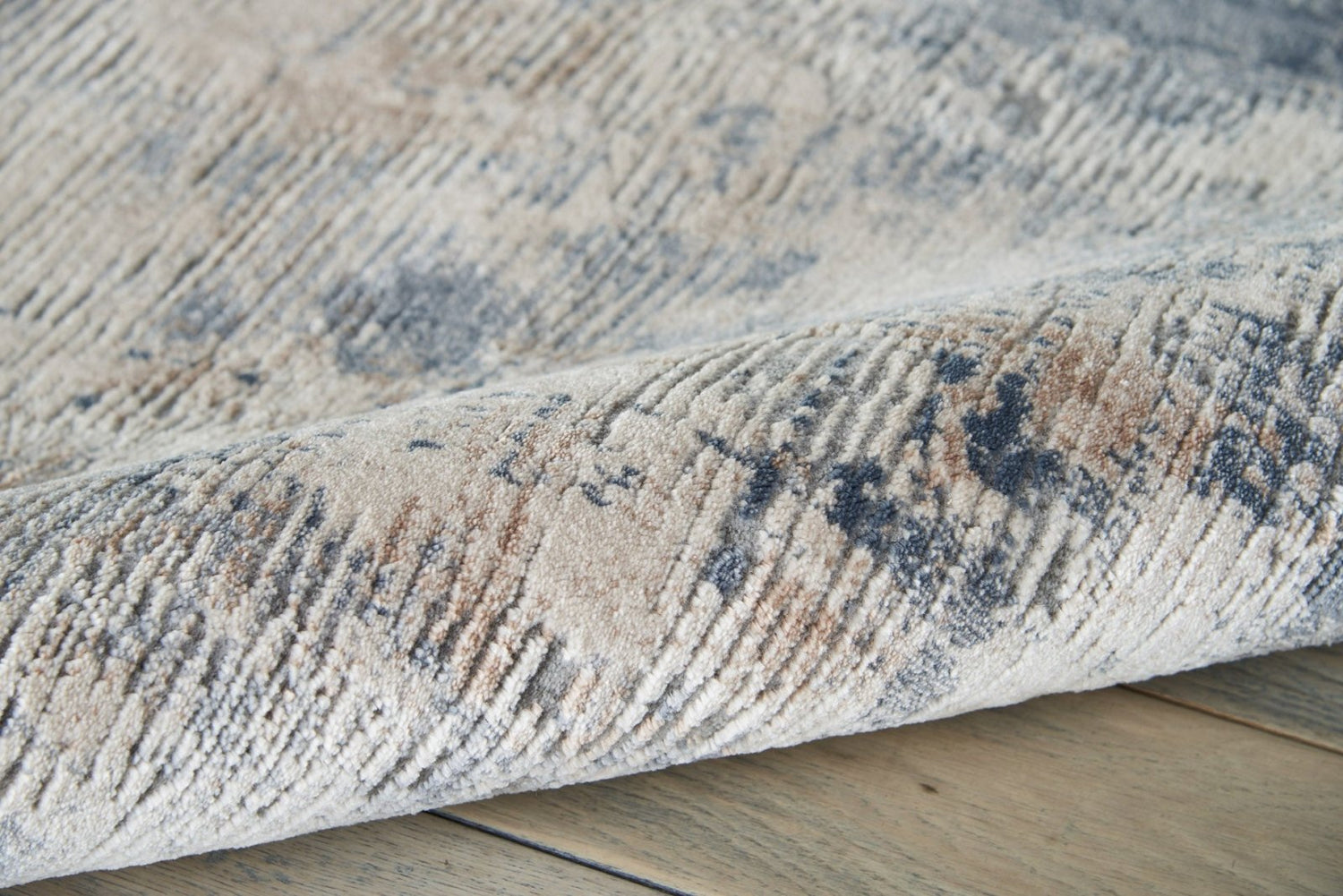Nourisson Rug Texture Nourison Rustic Textures RUS05 Beige / Grey Rug – Love-Rugs