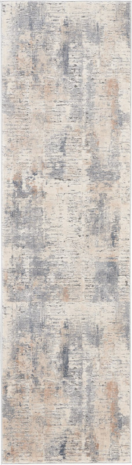 Nourison Rustic Textures RUS05 Beige / Grey Runner Rug - Love-Rugs alternate image