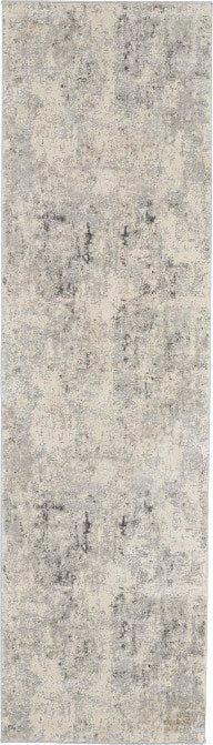 Nourison Rustic Textures RUS07 Grey Beige Runner Rug - Love-Rugs