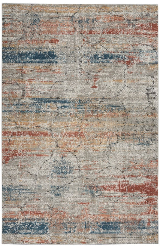 Nourison Rustic Textures RUS11 Multicolour Rug - Love-Rugs