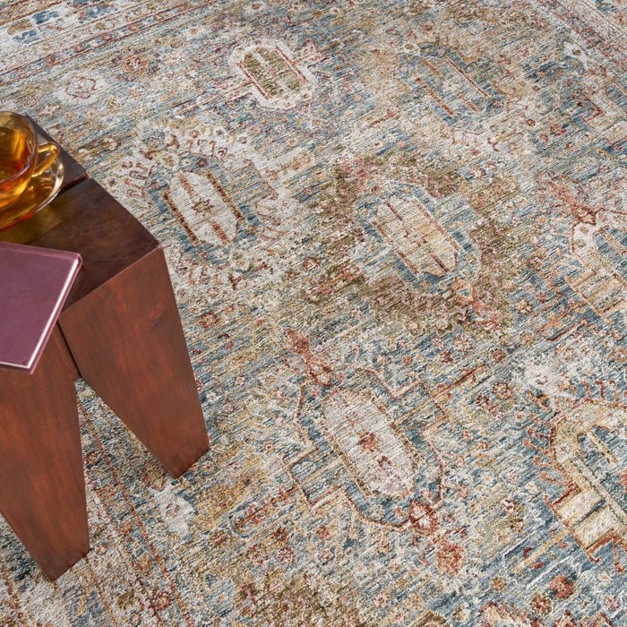 Nourison Sahar SHR01 Blue Rug - Love-Rugs