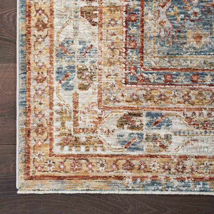 Nourison Sahar SHR01 Blue Rug - Love-Rugs