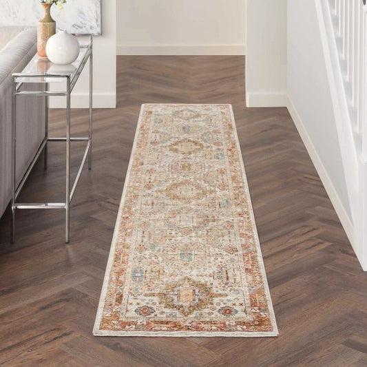 Nourison Sahar SHR01 Ivory Multicolour Runner Rug - Love-Rugs alternate image