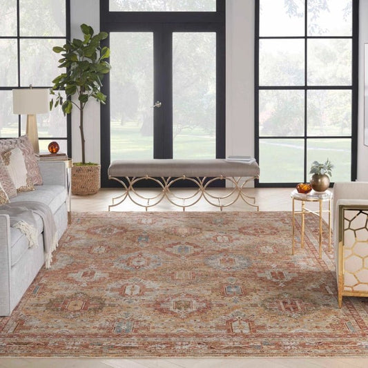 Nourison Sahar SHR01 Rust Rug - Love-Rugs alternate image