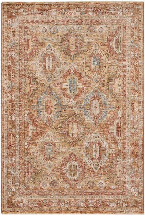 Nourison Sahar SHR01 Rust Rug - Love-Rugs