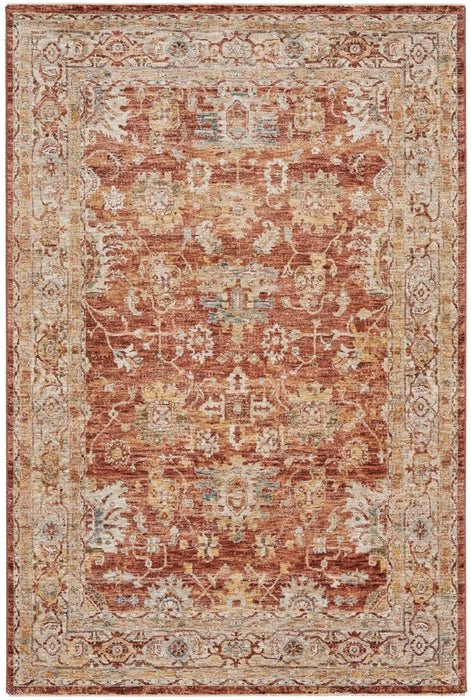 Nourison Sahar SHR02 Rust Rug - Love-Rugs