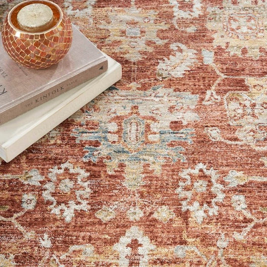 Nourison Sahar SHR02 Rust Rug - Love-Rugs alternate image