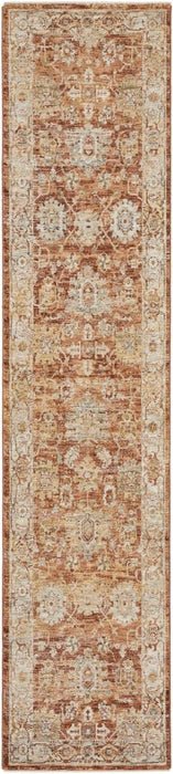 Nourison Sahar SHR02 Rust Runner Rug - Love-Rugs
