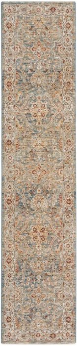 Nourison Sahar SHR03 Blue Runner Rug - Love-Rugs
