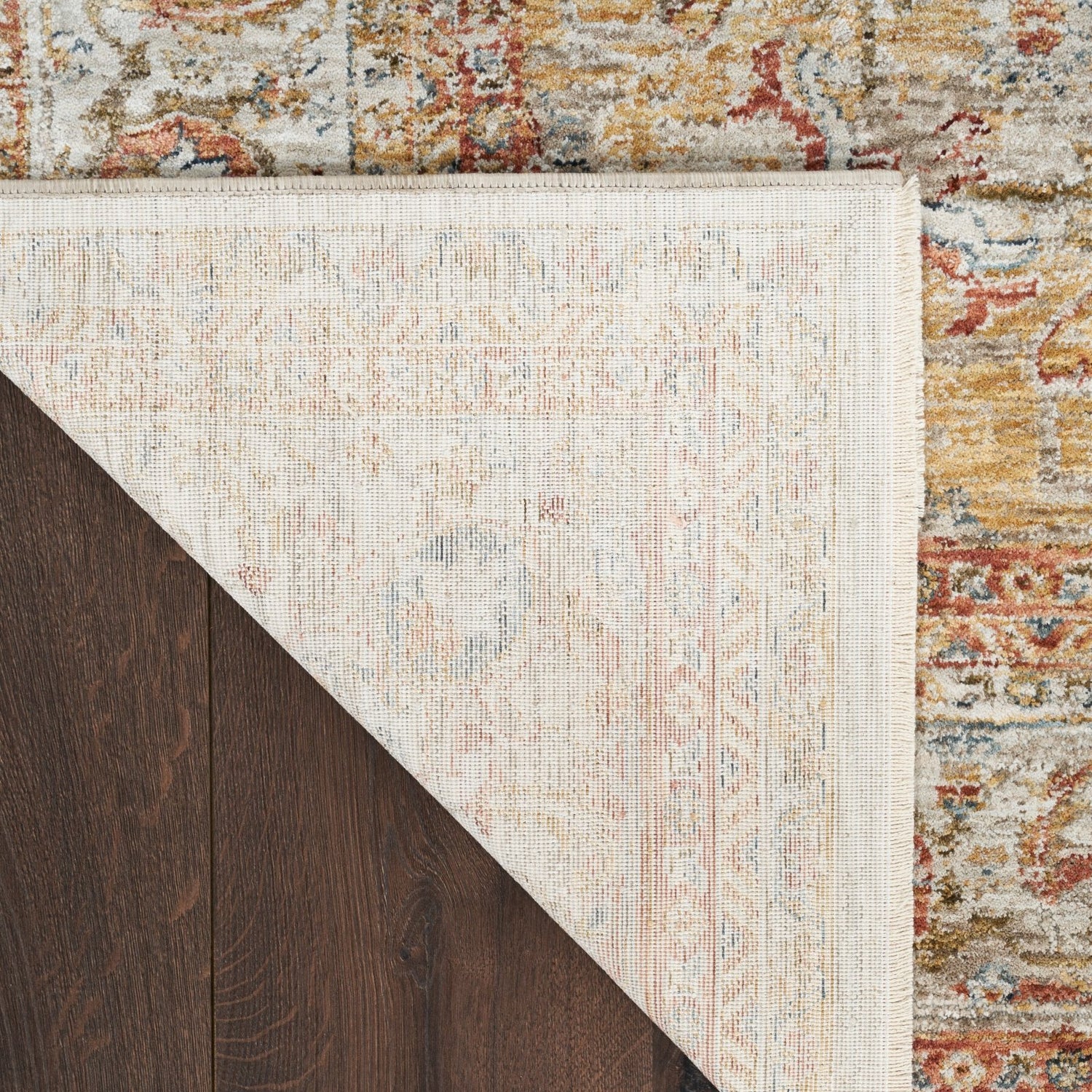 Nourison Sahar SHR06 Ivory/Rust Rug - Love-Rugs