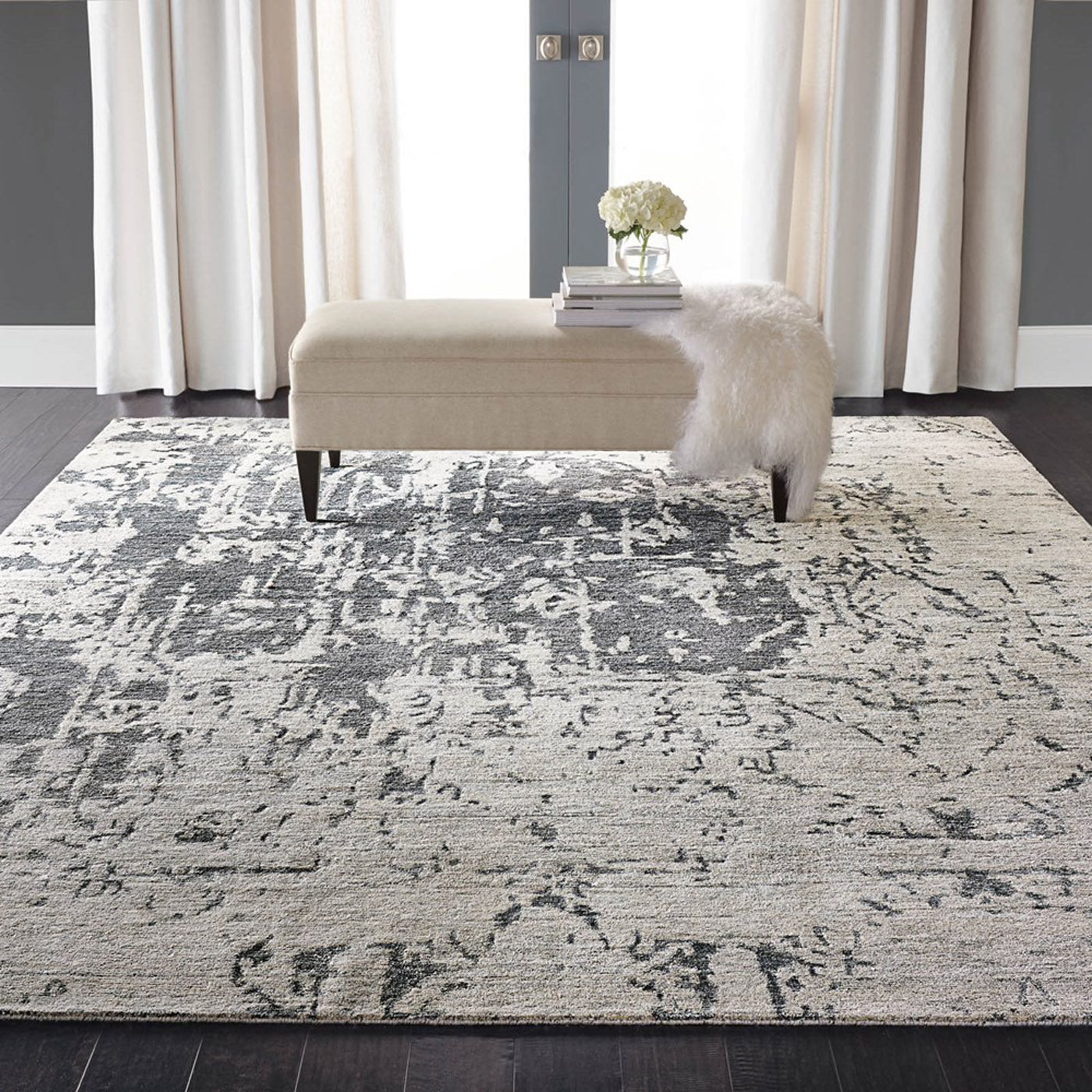 Nourison Silk Shadows SHA10 Sterling Rug – Love-Rugs