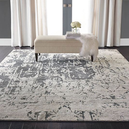Nourison Silk Shadows SHA10 Sterling Rug - Love-Rugs