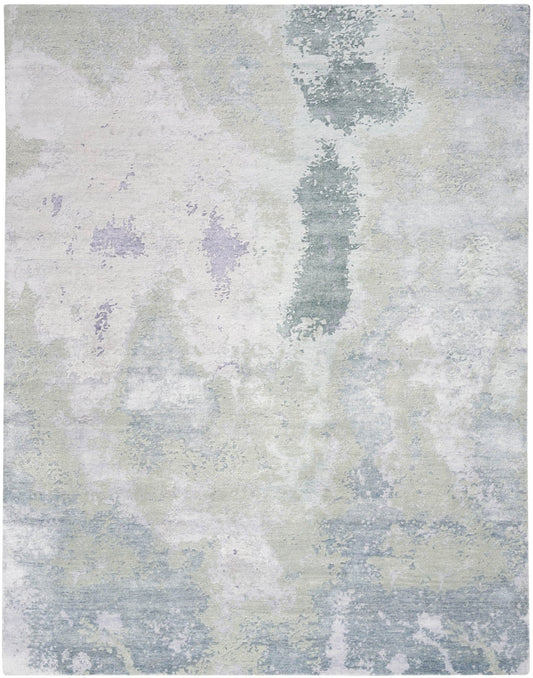 Nourison Silk Shadows SHA22 Blue Green Rug - Love-Rugs