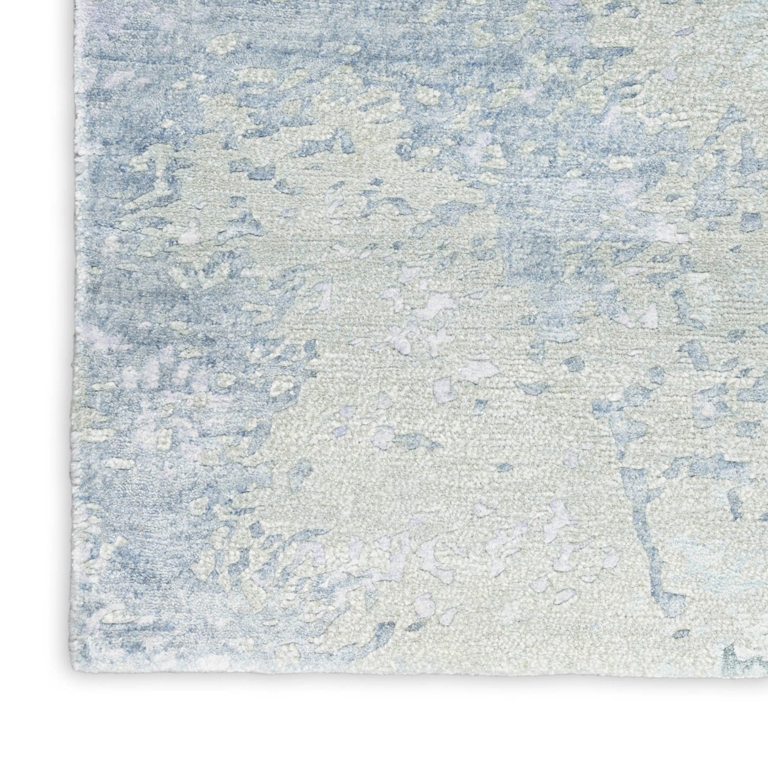 Nourison Silk Shadows SHA22 Blue Green Rug - Love-Rugs