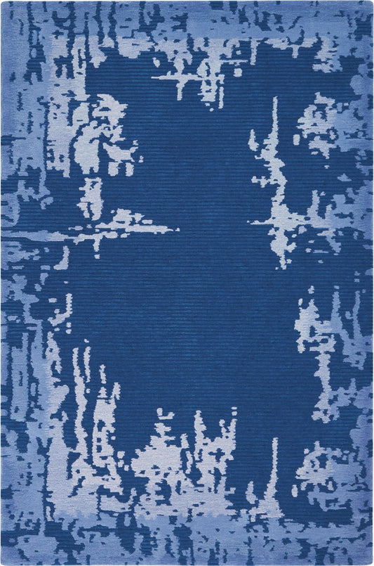 Nourison Symmetry SMM02 Navy Blue Rug - Love-Rugs alternate image