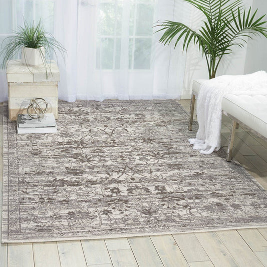 Nourison Twilight TWI01 Silver Rug - Love-Rugs