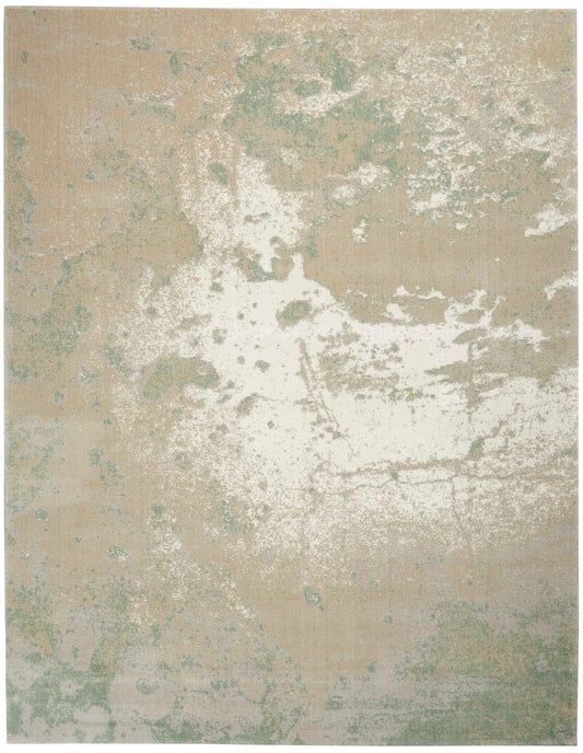 Nourison Twilight TWI06 Ivory Green Rug - Love-Rugs