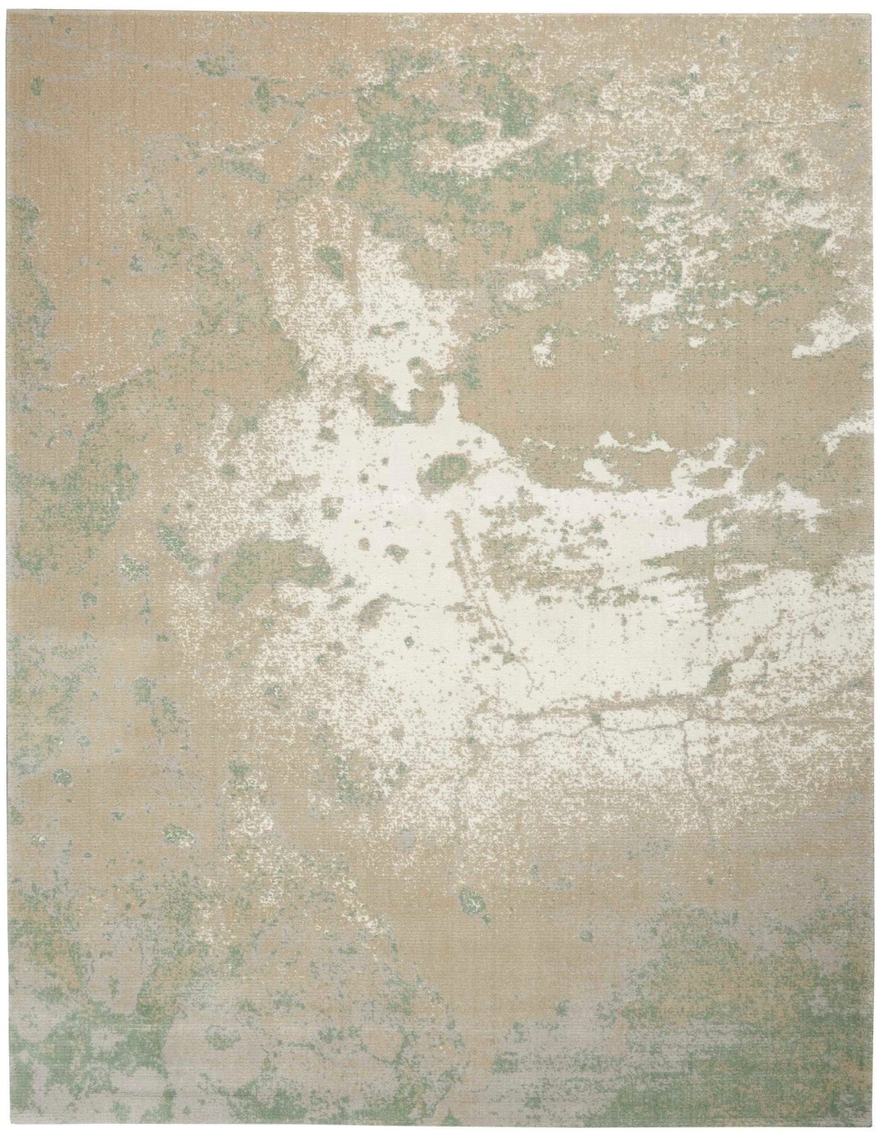 Nourison Twilight TWI06 Ivory Green Rug - Love-Rugs