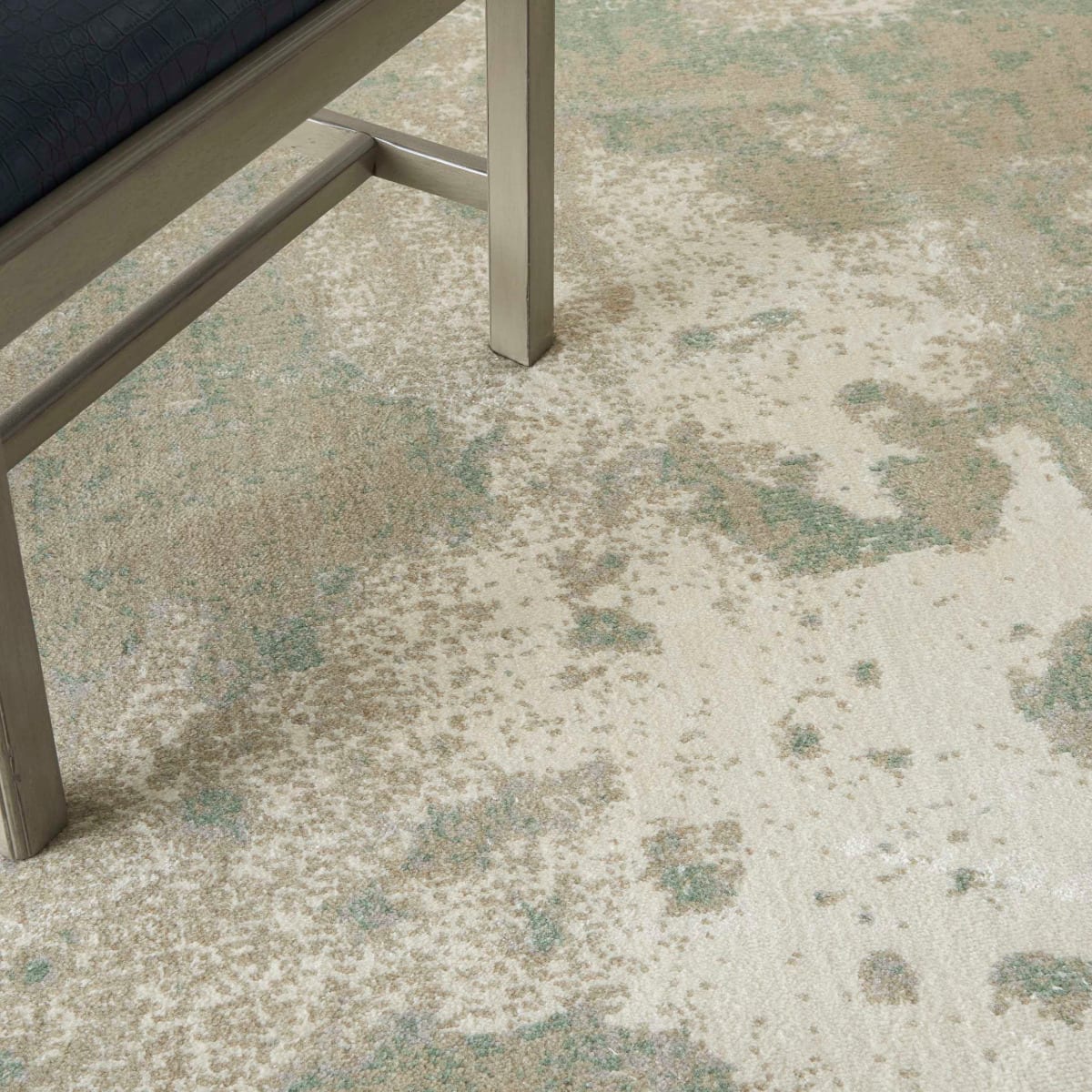 Nourison Twilight TWI06 Ivory Green Rug - Love-Rugs