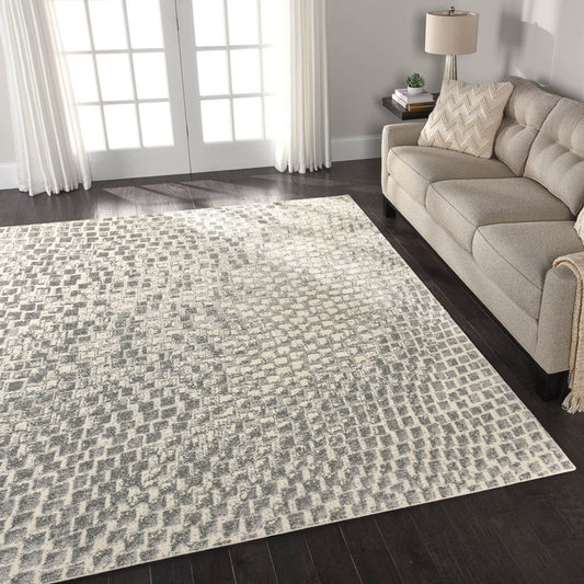 Nourison Twilight TWI08 Cream Rug - Love-Rugs