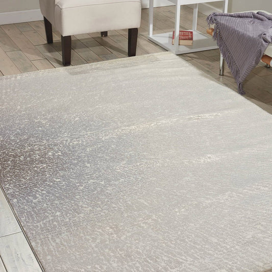 Nourison Twilight TWI12 Ivory Grey Rug - Love-Rugs