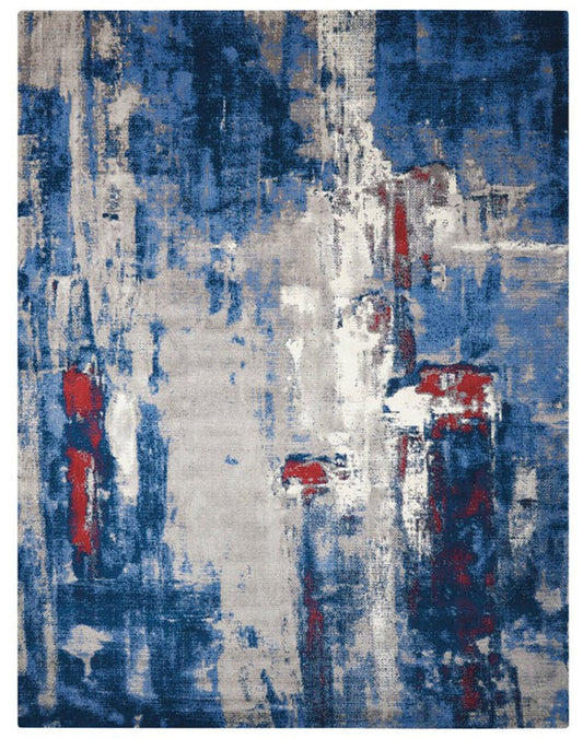 Nourison Twilight TWI20 Grey Blue Rug - Love-Rugs alternate image