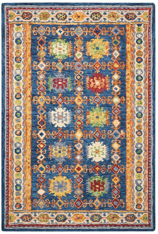 Nourison Vibrant VIB09 Navy Rug - Love-Rugs alternate image