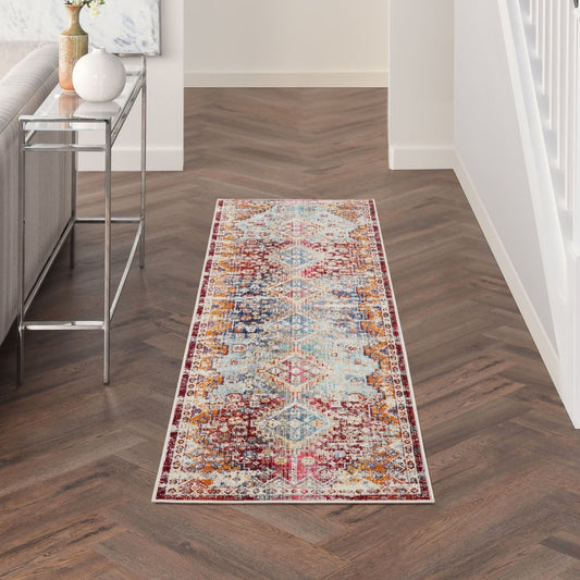 Nourison Vintage Kashan VKA09 Multi Runner Rug - Love-Rugs alternate image