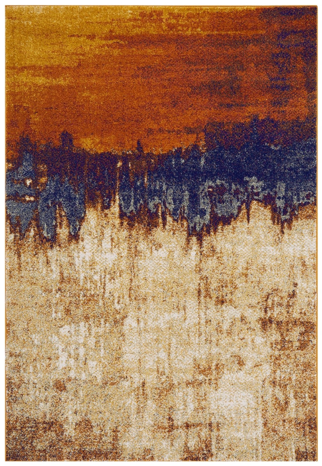 Nova NV04 Distress Orange Rug – Love-Rugs