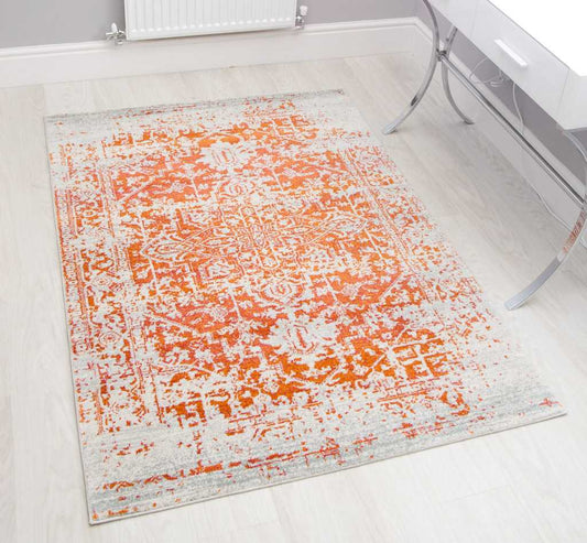 Nova NV09 Antique Orange Rug - Love-Rugs alternate image