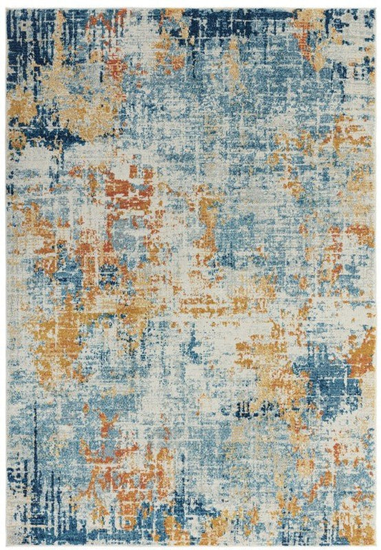 Nova NV39 Illusion Ochre Rug - Love-Rugs