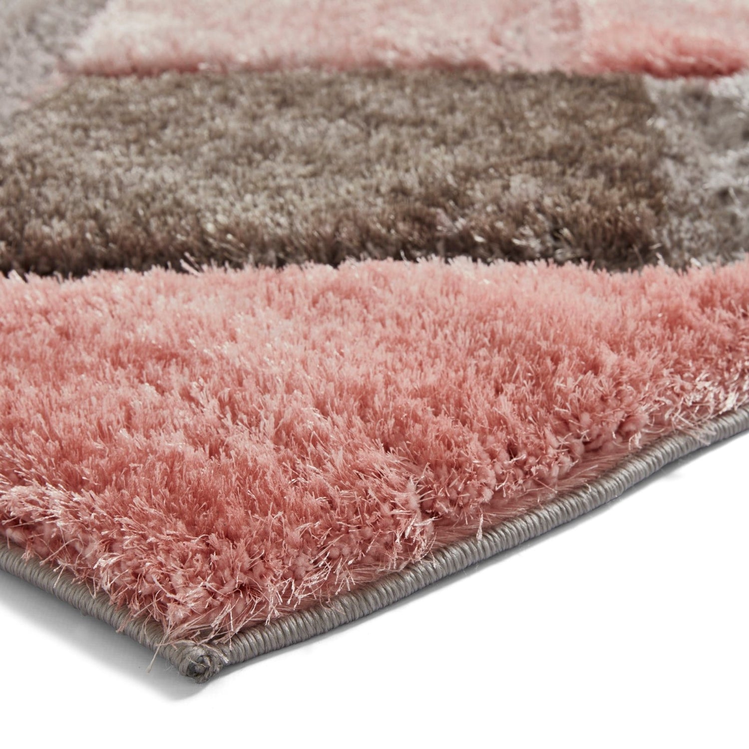 Olympia 2239 Grey/Pink Rug - Love-Rugs