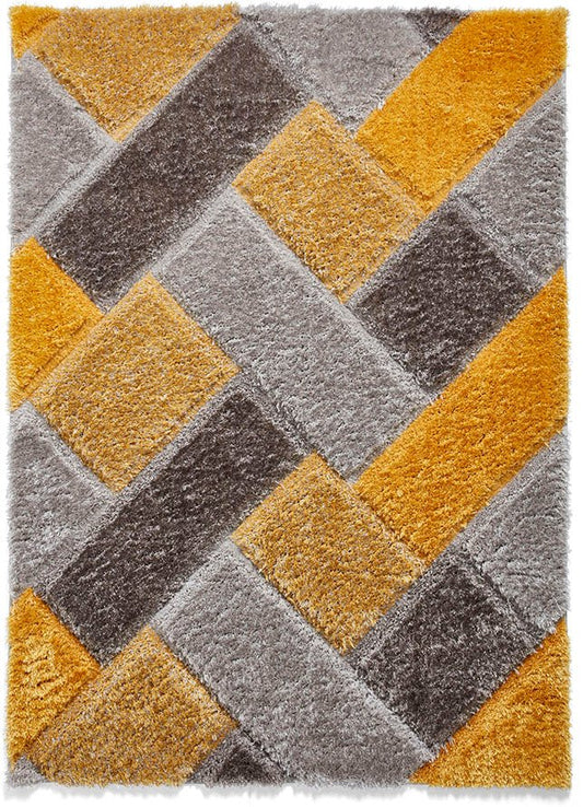 Olympia 2239 Grey/Yellow Rug - Love-Rugs