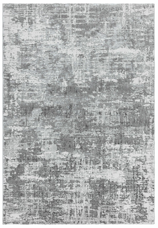 Orion OR05 Abstract Silver Rug - Love-Rugs