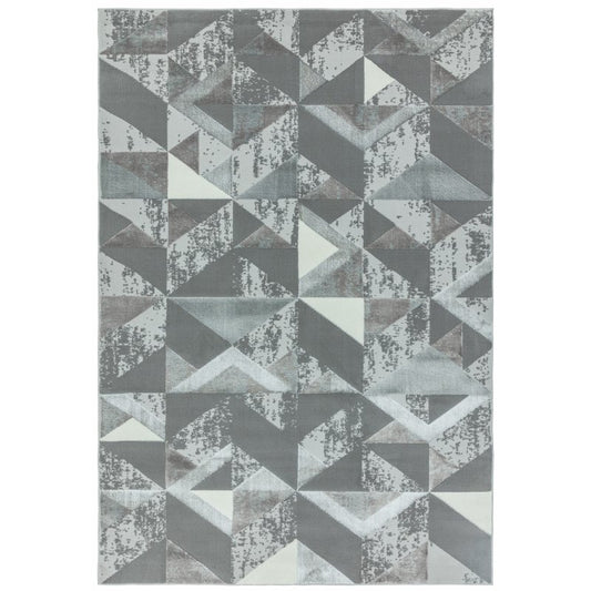 Orion OR09 Flag Silver Rug - Love-Rugs