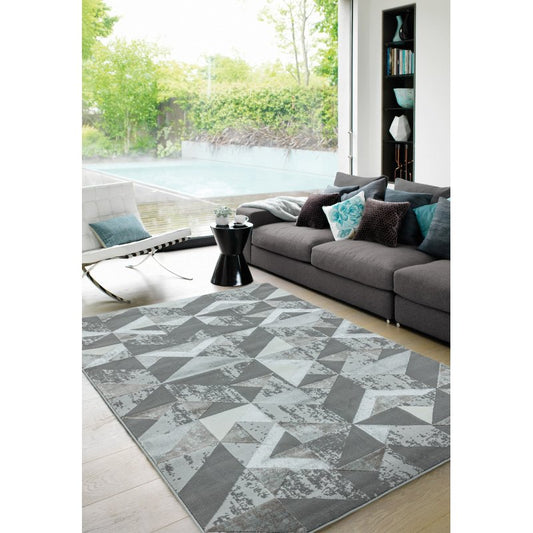Orion OR09 Flag Silver Rug - Love-Rugs alternate image